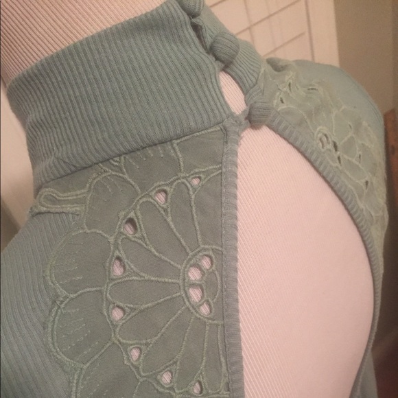 Beautiful mint/turquoise bodysuit - Picture 3 of 7